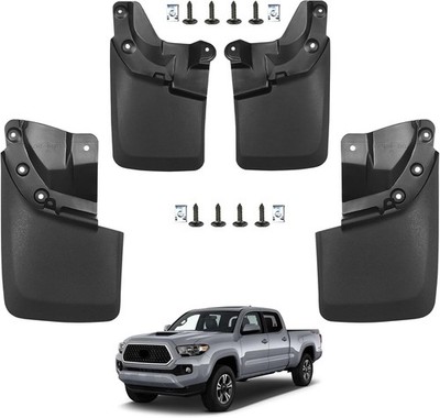 4 Pack Truck Mud Flaps for Toyota Tacoma 2016-2023 Splash Guards Fenders