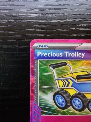 Precious Trolley 185/191 SV08: Surging Sparks ACE SPEC Rare Holo NM Pokemon  TCG