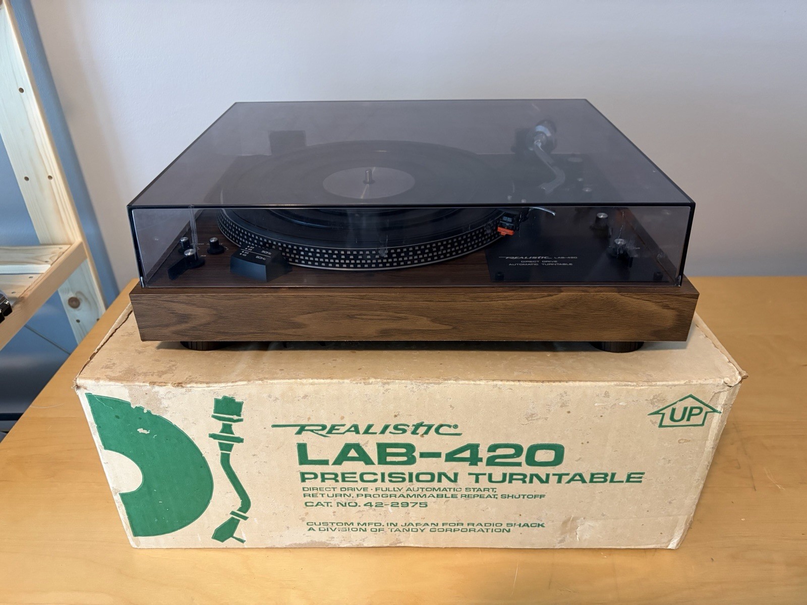 Realistic LAB-420 vintage audio equipment - eBay listing photo 1