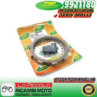 9921180 SERIE DISCHI FRIZIONE CELLULOSA/KEVLAR MOTORE 'TOP' AM6 50 RACING  - Main Image