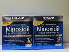 KIRKLAND SIGNATURE Minoxidil for Men 5% Stronger Hair Regrowth 12 Months