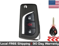1x New Replacement Key Fob For Select Toyota HYQ12BBY Dot Chip -Read Description
