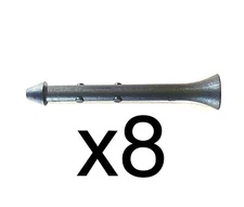 8 DuraSpike Durable Adjustable Practice Tees Like Fiberbuilt Driving Range Mat