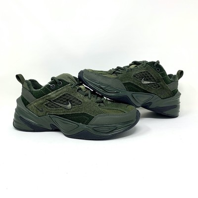 nike tekno olive green