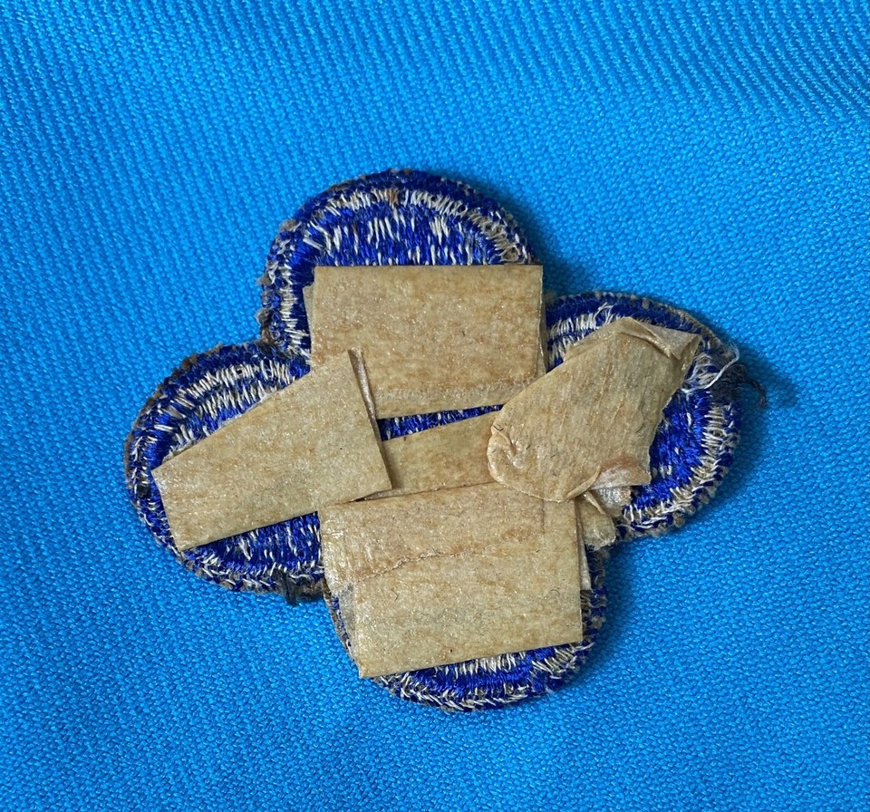 WWII WW2 US Army 88th Infantry Division Patch Blue Devil Cloverleaf ...