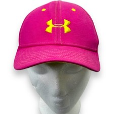 Under Armour Kid's Cap Hat Strapback Adjustable Pink We Made It Better Cap