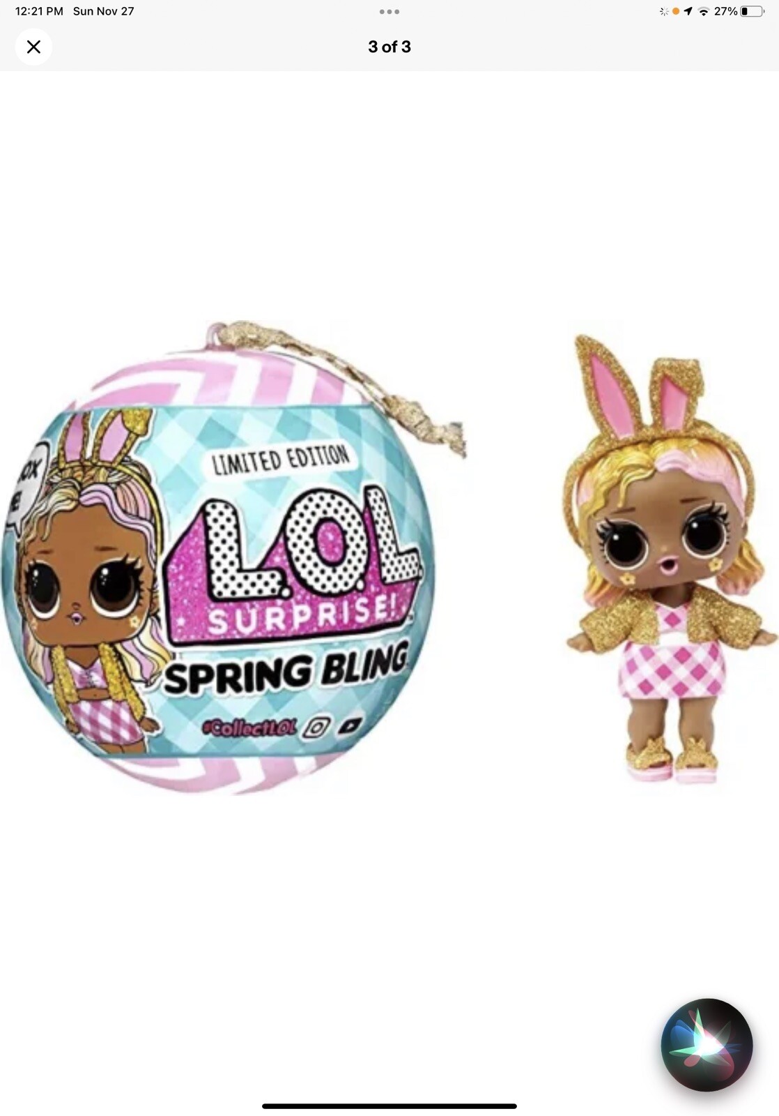 Surprise Easter Bling Lol Surprise Limited Edition Surprise! Doll