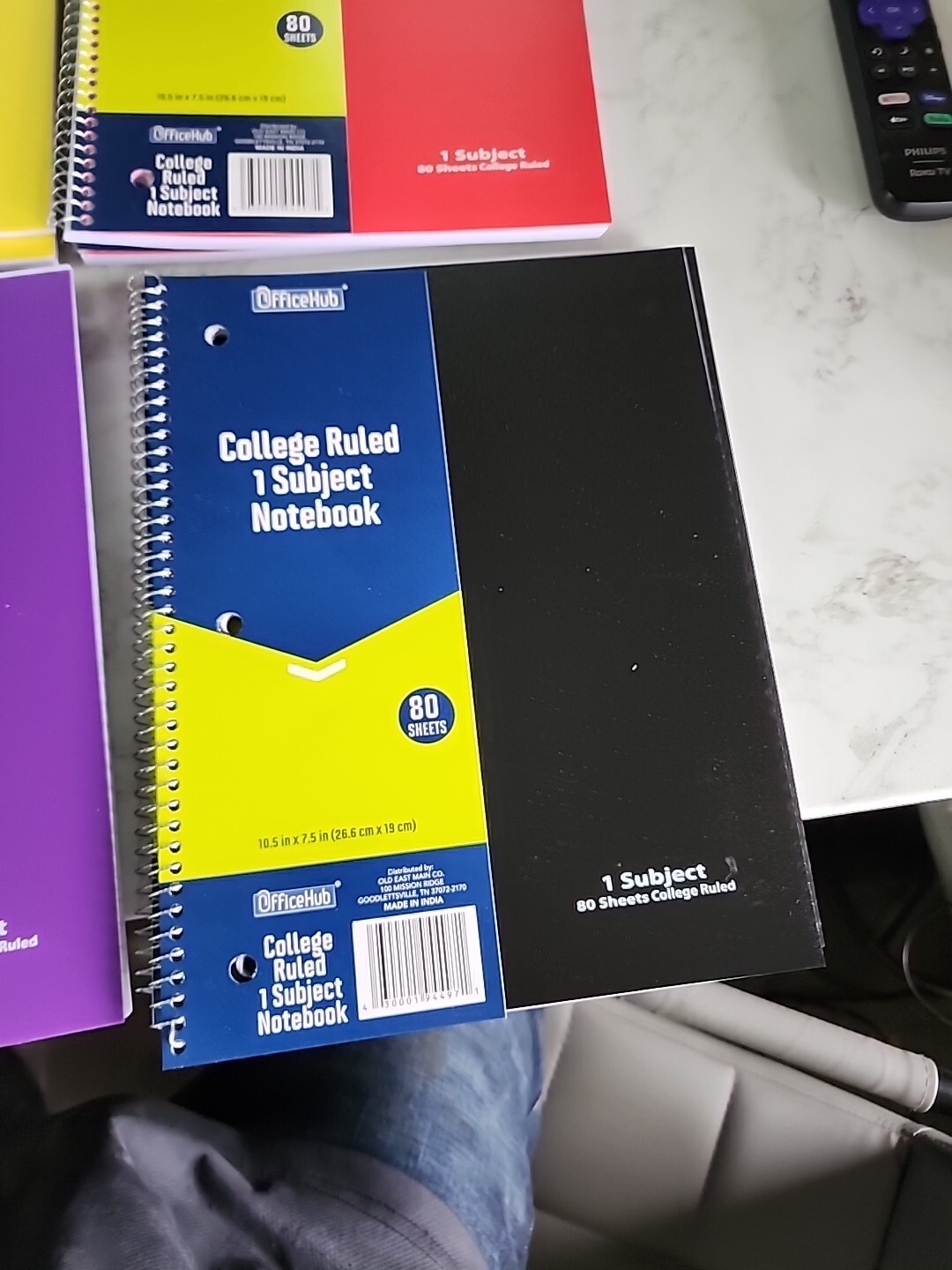 College Ruled 1 Subject Notebook | eBay