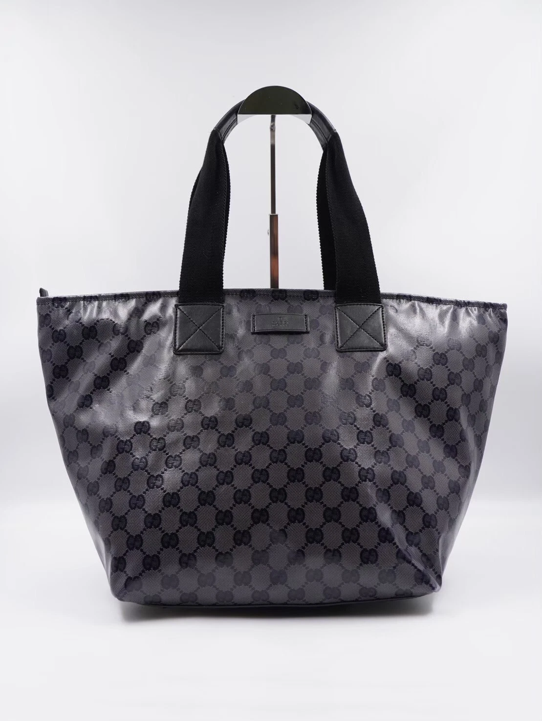 BC19❤️ Sac fourre tout Gucci GG cristal monogramme bleu marine