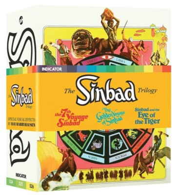 The Sinbad Trilogy (Limited Edition Blu-ray Box Set) BRAND NEW