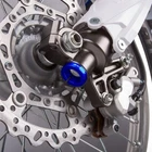 ZETA Fork Bottom Protector for KYB Air Forks Blue MX/Motocross/Enduro