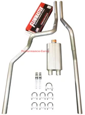 Mandrel Bent Dual Exhaust w/ Flowmaster 50 Series Muffler Fits 06-08 Dodge Ram