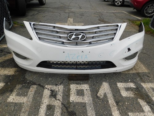 NO SHIPPING ! 2013 Hyundai Azera Front Bumper w Grill fog lights | eBay