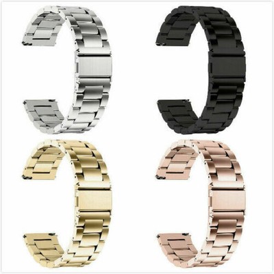 22mm Width Bracelet Wrist Watch Band Stainless Steel Strap For Huawei GT 2 Pro