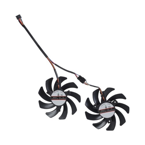 85mm 12V GPU Fan For RX 5600XT 5700 6600 Graphics Card Cooling Accesssories - Afbeelding 5 van 8