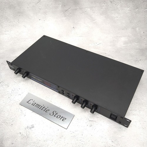Yamaha REV100 Digital Reverberator Reverb Rack Effects Digital Japan Black Used - Picture 7 of 13