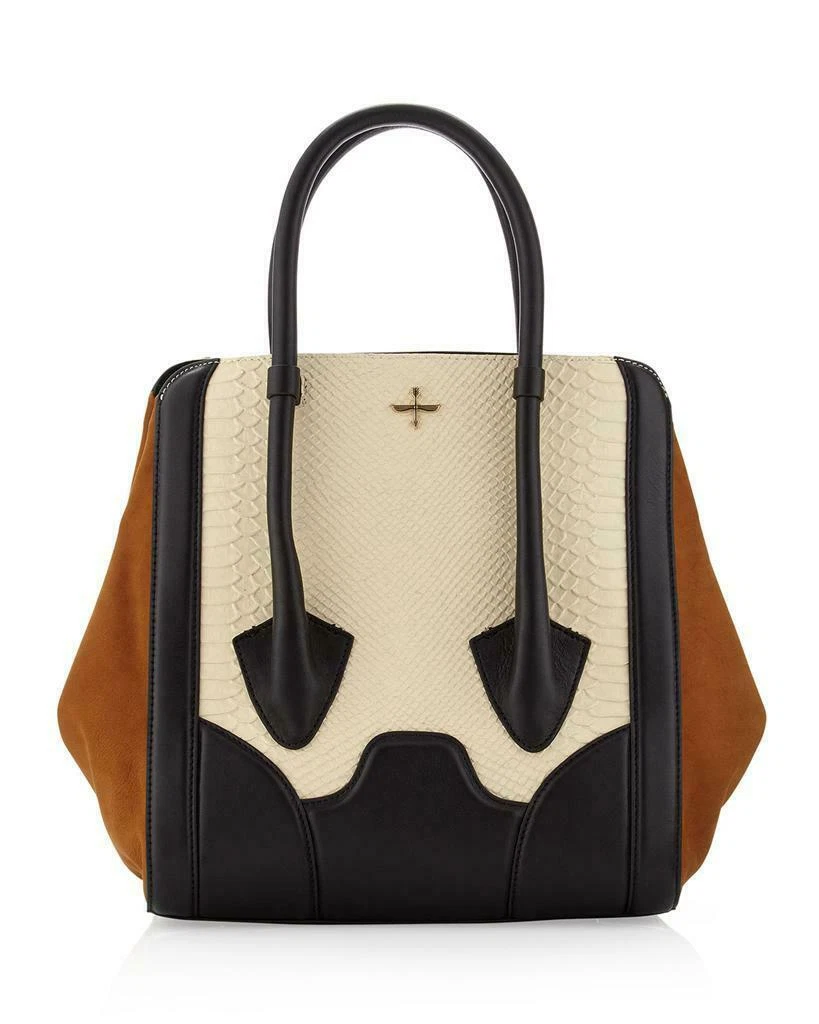 Pour La Victoire BUTLER tote purse colorblock coffee bone black