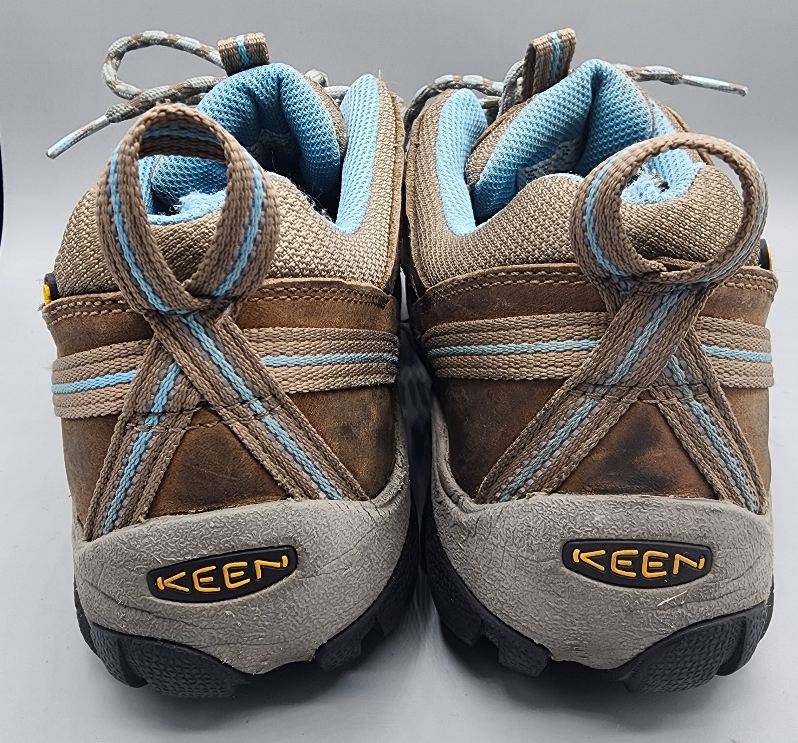 Scarpe da ginnastica donna Keen marroni taglia 9 stringate da trekking stringate basse