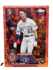 2023 Topps Chrome Update Rookie Update Red/Orange Lava # 3/10