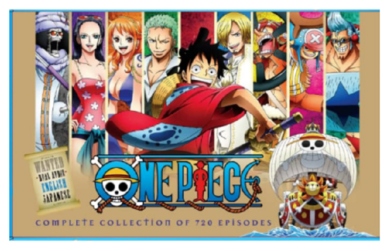 One Piece Complete Collection TV Series English Version 1720 Box Set