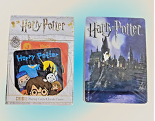 Lot of 2 Harry Potter Playing Cards Hogwarts School Crest Emblem Joker NEW