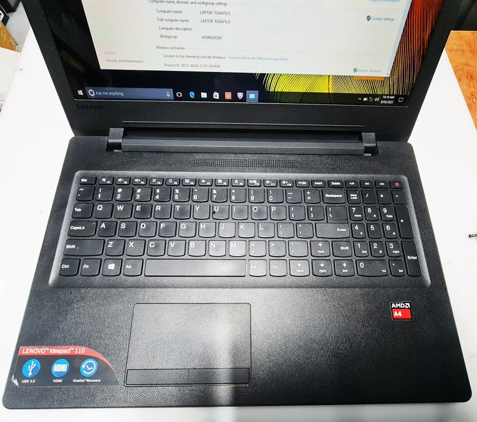 Lenovo Idealpad 110 Notebook, AMD A4-7210 1.8Ghz, 15.6, 4GB,500GB HD, Windows 10 - Image 3 of 4