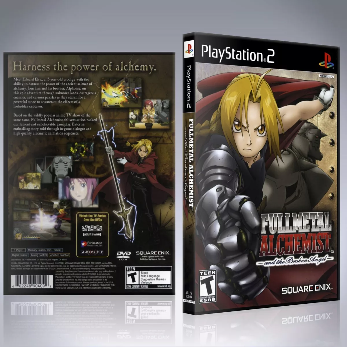 PS2 - NO GAME - Fullmetal Alchemist and the Broken Angel