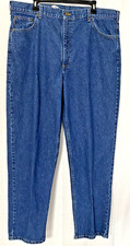 Carhartt Men's Relaxed Fit 100 Cotton Tapered Denim Jeans - Size 42x32