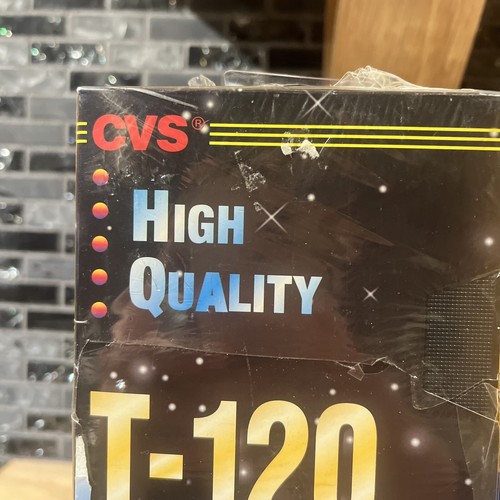 Blank VHS Video Tapes 6 Hour T-120 Lot of 7 High Grade Brand New Sealed Kodak - Picture 5 of 10