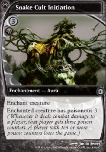 MTG - Snake Cult Initiation - Future Sight - NM, English Magic FLAT RATE SHIP - Picture 1 of 1