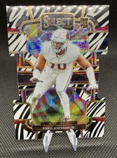 2023 PARIS JOHNSON JR. SELECT CONCOURSE ROOKIE ZEBRA SP DIE CUT RC #3