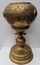Antiker Prunk-Lampenfu&szlig; Eckel & Glinicke um 1875 - Historismus - Massiv 2345g