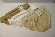 Warners Bikini panties microfiber with lace 3 pair size 7/L