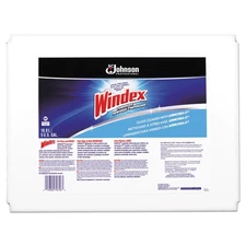 Windex Powerized Formula Glass/Surface Cleaner 5gal Bag-in-Box Dispenser 696502