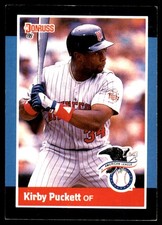 Kirby Puckett 1988 Donruss All-Stars #15 Twins MLB READ FREE SHIP AutographDen