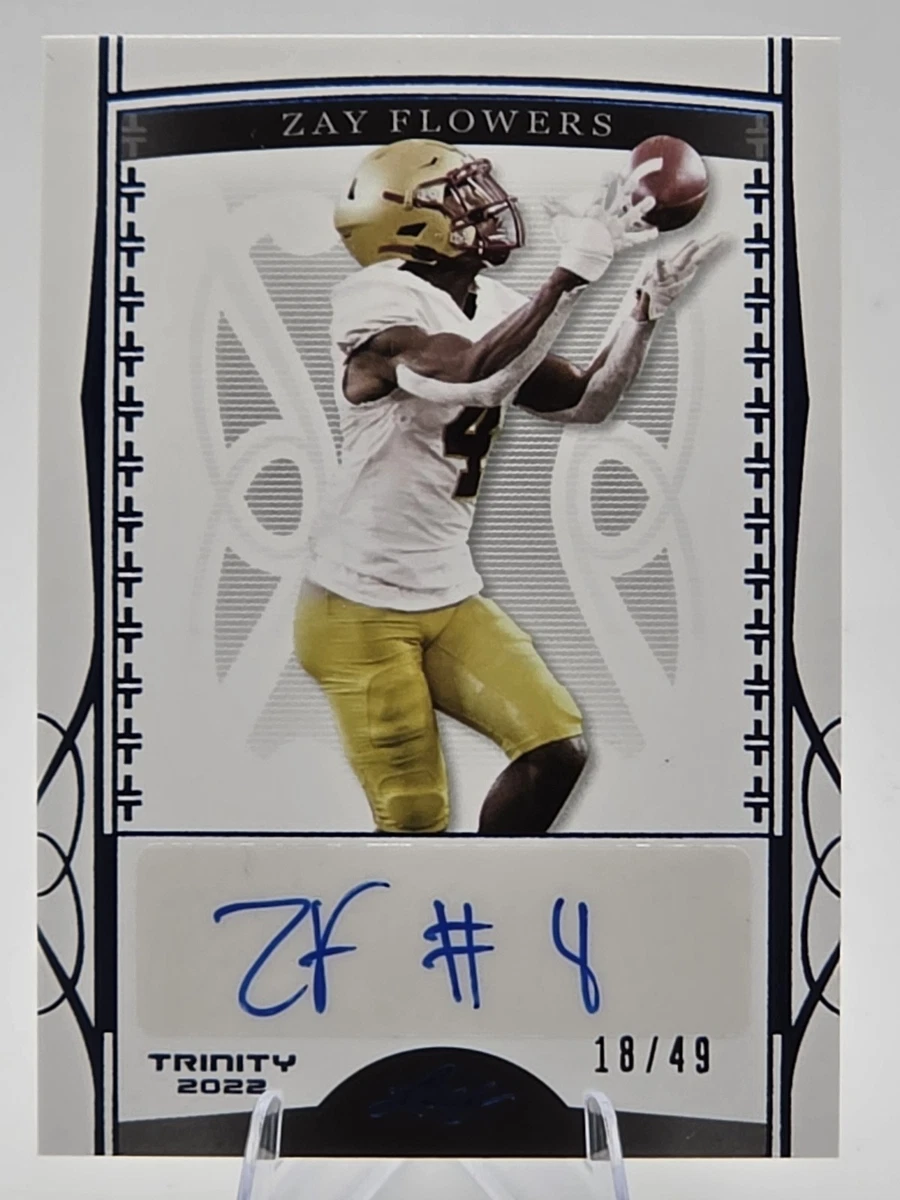 Leaf Trinity 2022 Zay Flowers #BA-ZF1 for sale | eBay