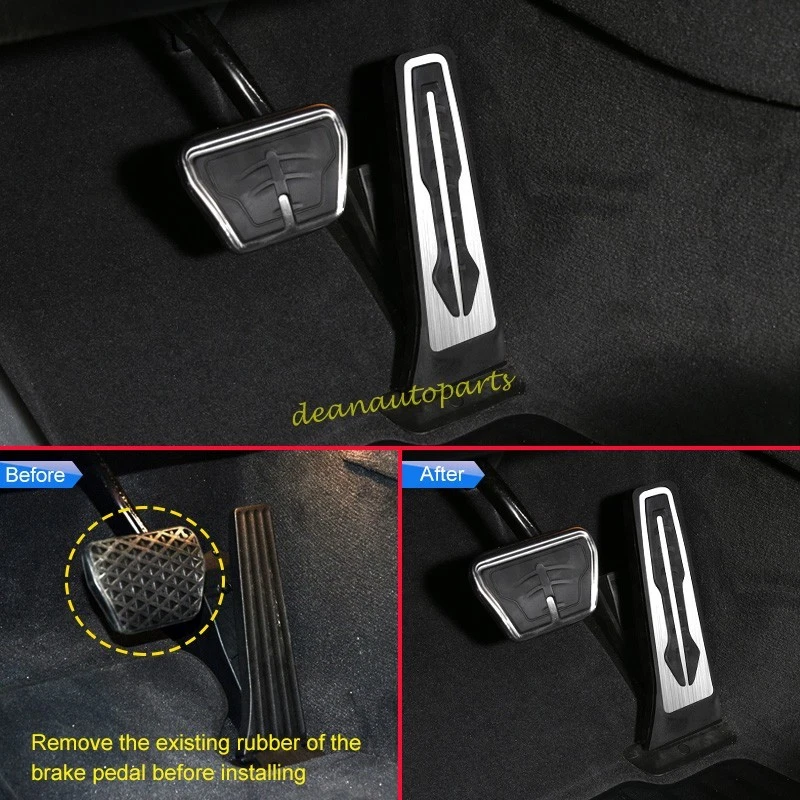 Para BMW 1 2 3 4 5 6 7 Series X3 X4 Pie Gas Pedal Pastilla Cubierta Accesorios Foto 2 de 4