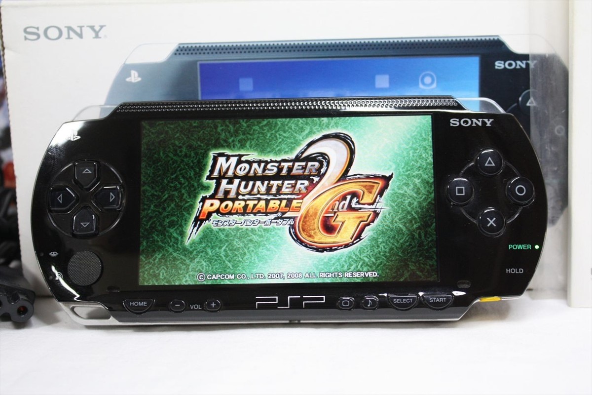 Sony PSP 1000 Ceramic Black Region Free PlayStation Porta