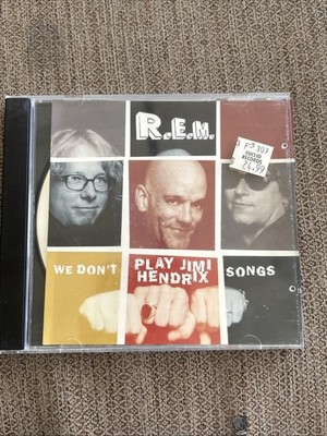 VERY RARE  REM CD We Don t Play Jimi Hendrix Songs 1998 Unofficial Release. READ