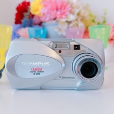 OLYMPUS CAMEDIA X-200 Compact Digital Camera Tested Working Seller Japan