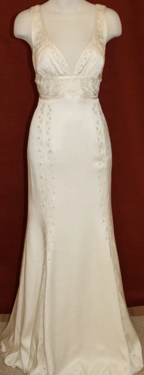Ivory 100% Silk Wedding Dresses for sale | eBay