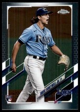 2021 Topps Chrome Update Brent Honeywell Jr. Tampa Bay Rays #USC59