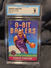 2025-26 Topps 8-Bit Ballers #8B-26 Vince Carter Gen Mint 9