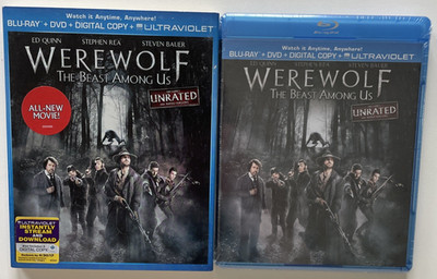Werewolf: The Beast Among Us (Blu-ray/DVD, 2012) w/SLIPCOVER NEW & SEALED