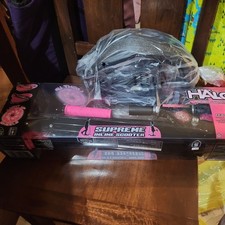 New Halo Rise Above Supreme Inline Scooter pink & black w light up wheels