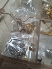 Vintage Jewelry Lot, Case , Lot Of , Mixed , Necklace,  Watch , Parts , Bagged , — photo 8