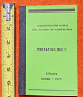 DeQueen & Eastern Railroad Texas Oklahoma & Eastern Railway Operating Rules TXRR — photo 1