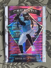 2022 Panini Chronicles Crusade Pink Pulsar Prizm Bryan De La Cruz (RC)