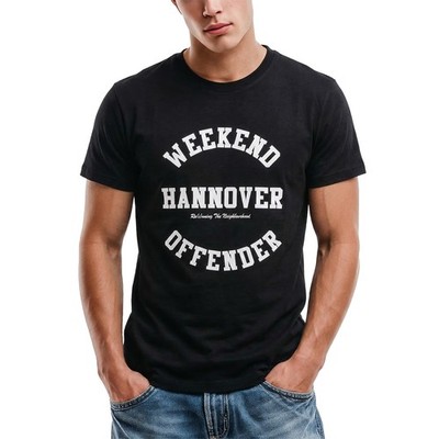 Weekend Offender Hannover Blank Tee T-Shirt Herren Shirt schwarz 48660