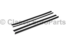 Door window outer inner felt scraper seal weatherstrips for BMW E30 Early Coupe